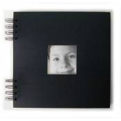 Album photo Ã spirale Pampa Noir 20x20cm - 30 feuillets noirs 250gr - F312020