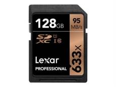 Lexar Professional - carte mémoire flash - 128 Go - SDXC UHS-I