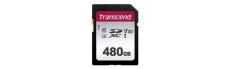 Transcend 300S - Carte mémoire flash - 480 Go - Video Class V30 / UHS-I U3 / Class10 - SDXC UHS-I
