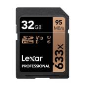 Lexar Professional - Carte mémoire flash - 32 Go - UHS Class 1 / Class10 - 633x - SDHC UHS-I