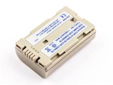 Batterie compatible PAN CGR-D120, Li-ion, 7,2V, 1100mAh, 7,9Wh, silver