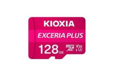 KIOXIA EXCERIA PLUS - Carte mémoire flash - 128 Go - A1 / Video Class V30 / UHS-I U3 / Class10 - microSDXC UHS-I