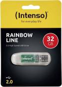 Clé USB pour Intenso Rainbow Line 32Gb