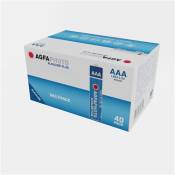 AgfaPhoto Piles Alcalines PLUS Micro AAA LR03 (1.5V, Lot de 40) - Longue Duree de Vie - Ideales pour Telecommandes, Jouets, Appareils Photo et Plus - 