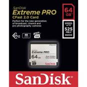 Carte mémoire SanDisk Extreme Pro CFast 2.0 64 Go