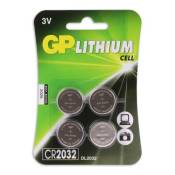 GP - Batterie 4 x CR2032 - Li