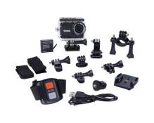 Caméra sport Rollei 6s Plus 40372 4K, Full HD, 2.7K, ralenti/accéléré, protégé contre les projections deau, WiFi