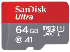 Sandisk ultra microsdxc 64gb 120mb/s.adapt.sdsqua4-064g-gn6ia SDSQUA4-064G-GN6IA