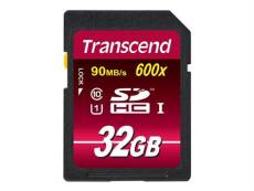 Transcend - Carte mémoire flash - 32 Go - Class 10 - SDHC UHS-I