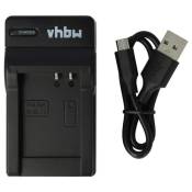 Vhbw Chargeur USB de batterie compatible avec Nikon CoolPix S31, S9400, S9500, S9700, A900 batterie appareil photo digital, DSLR, action cam
