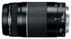 Objectif reflex Canon EF 75-300mm f/4,0-5,6 III noir