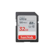SanDisk Ultra - Carte mémoire flash - 32 Go - UHS-I U1 / Class10 - SDHC UHS-I