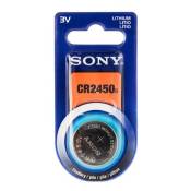 Pile bouton au Lithium Sony CR2450 3V