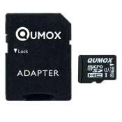 Qumox Carte Mémoire micro sd sdhc 16Go TF 16G 16GB classe 10 70Mo/s pour Samsung Huawei Xiaomi portable tablette