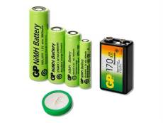 GP Standard series - Batterie 9V - NiMH - (rechargeables) - 200 mAh