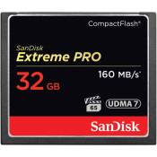 CompactFlash 32Go Extreme Pro 1060x (160Mb/s)