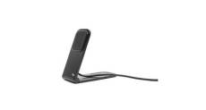 Mobile wireless charging stand black
