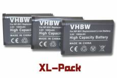 3 Batteries 1000mAh pour Appareil Photo Sony Cybershot DSC-RX1 DSC-RX100 DSC-HX400 DSC-HX400V DSC-HX300 DSC-WX300 DSC-HX50 DSC-HX50V remplace NP-BX1