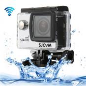 (#33) SJCAM SJ4000 WiFi Full HD 1080P 12MP Diving Bicycle Action Camera 30m Waterproof Car DVR Sports DV with Waterproof Case(White)