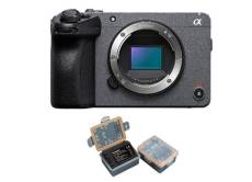 Boîtier Sony FX30 Caméra de cinéma numérique + Batterie Kingma 2000mAh (Sony NP-FZ100)