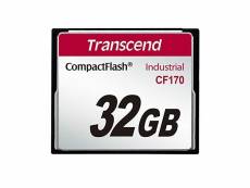 Transcend carte mémoire compactflash cf170 32 go TS32GCF170