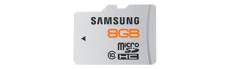 Samsung Plus MB-MP8GA - Carte mémoire flash (adaptateur microSDHC - SD inclus(e)) - 8 Go - Class 10 - micro SDHC - pour Samsung HMX-W300