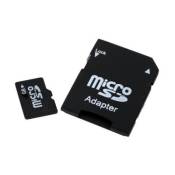 Carte memoire micro sd 4 go class 10 + adaptateur ozzzo pour SONY Xperia XA