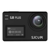 Caméra sport SJCAM SJ8 Plus 4K 30fps Wifi Double écran de 2,33 pouces avec grand angle de 170 degrés Noir