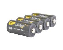 GP Batteries CR123A Pile photo CR-123A lithium 1400 mAh 3 V 4 pc(s)