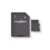 Nedis - Carte mémoire flash - 128 Go - UHS Class 1 / Class10 - microSDXC UHS-I - noir