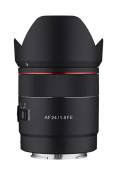 Objectif hybride Samyang AF 24mm f/1,8 noir pour Sony FE