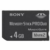 Sony - MSMT4G - Memory Stick Pro Duo Mark2 - 4 Go - Noir