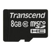 Transcend - Carte mémoire flash - 8 Go - Class 10 - micro SD