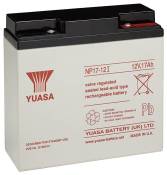 Yuasa NP17-12I Plomb-Acide 12V batterie rechargeable - Batteries rechargeables (Sealed Lead Acid (VRLA), 12 V, Noir, Blanc, 1 pièce(s))