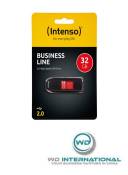 Clé USB Intenso Business Line 32GB Noir / Rouge