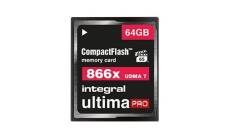 Integral UltimaPro - Carte mémoire flash - 64 Go - 866x - CompactFlash