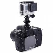XCSOURCE® Mini Adaptateur de Fixation pour Griffe réglable + trépied + Vis pour caméra GoPro Hero 1 2 3 3+ 4 OS72