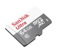 SanDisk Ultra - Carte mémoire flash - 64 Go - Class 10 - microSDXC UHS-I