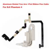 Aluminium Gimbal Yaw Bras + Ruban plat Flex câble pour DJI Phantom 4 Remplacement