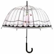 Esschert Design Esschert Design Parapluie transparent Cage d'oiseaux