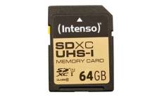 Intenso Premium - Carte mémoire flash - 64 Go - UHS Class 1 / Class10 - SDXC UHS-I