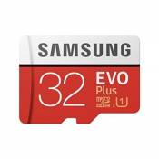Samsung MB-MC32GA / EU Carte mémoire MicroSD Evo Plus 32G avec adaptateur SD