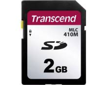 Transcend 410M - Carte mémoire flash - 2 Go - SD