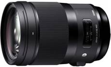 Objectif hybride Sigma 40mm f/1.4 DG HSM Art noir pour Sony FE