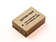 Batterie compatible CAN NB-10L, Li-ion, 7,4V, 850mAh, 6,3Wh