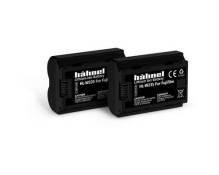 Hähnel Fototechnik HL-W235, 2er Batterie pour appareil photo Remplace laccu dorigine NP-W235 7.2 V 2250 mAh