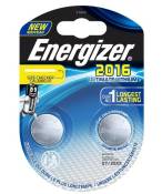 Energizer pile bouton Ultimate Lithium 3V CR2016 2 pièces