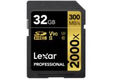 Lexar professionnel SDXC UHS-II 2000X 32GB v90 Gold