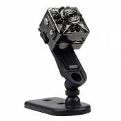 Mini Caméra Sport FHD Action Cam Détection Mouvement Vision Nocturne Ir Noir - YONIS