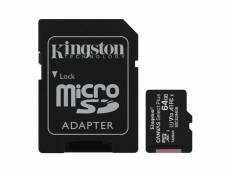 Kingston 64gb micsdxc canvas select plus 100r a1 c10 three pack + single adp SDCS2/64GB-3P1A